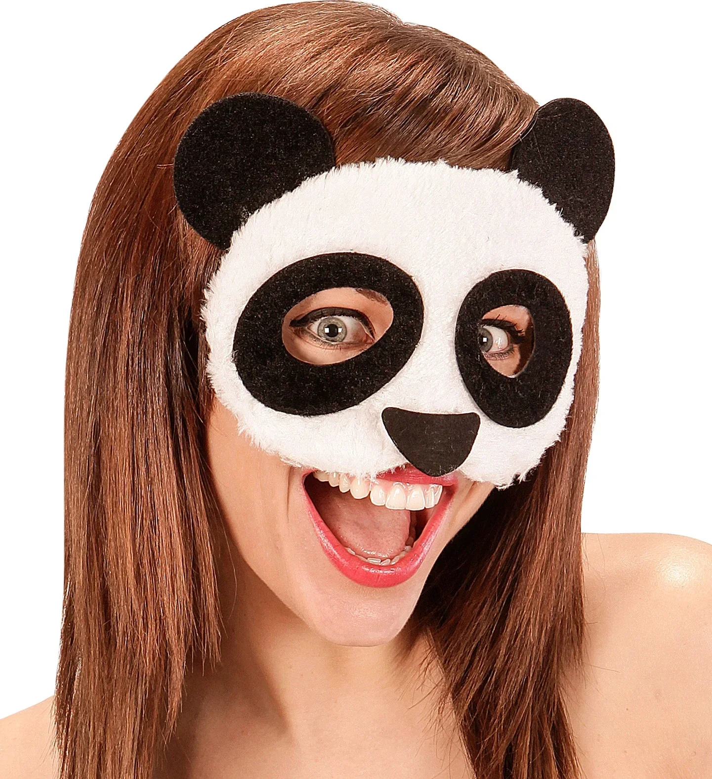 Máscara de Oso Panda  de Peluche - Image 2