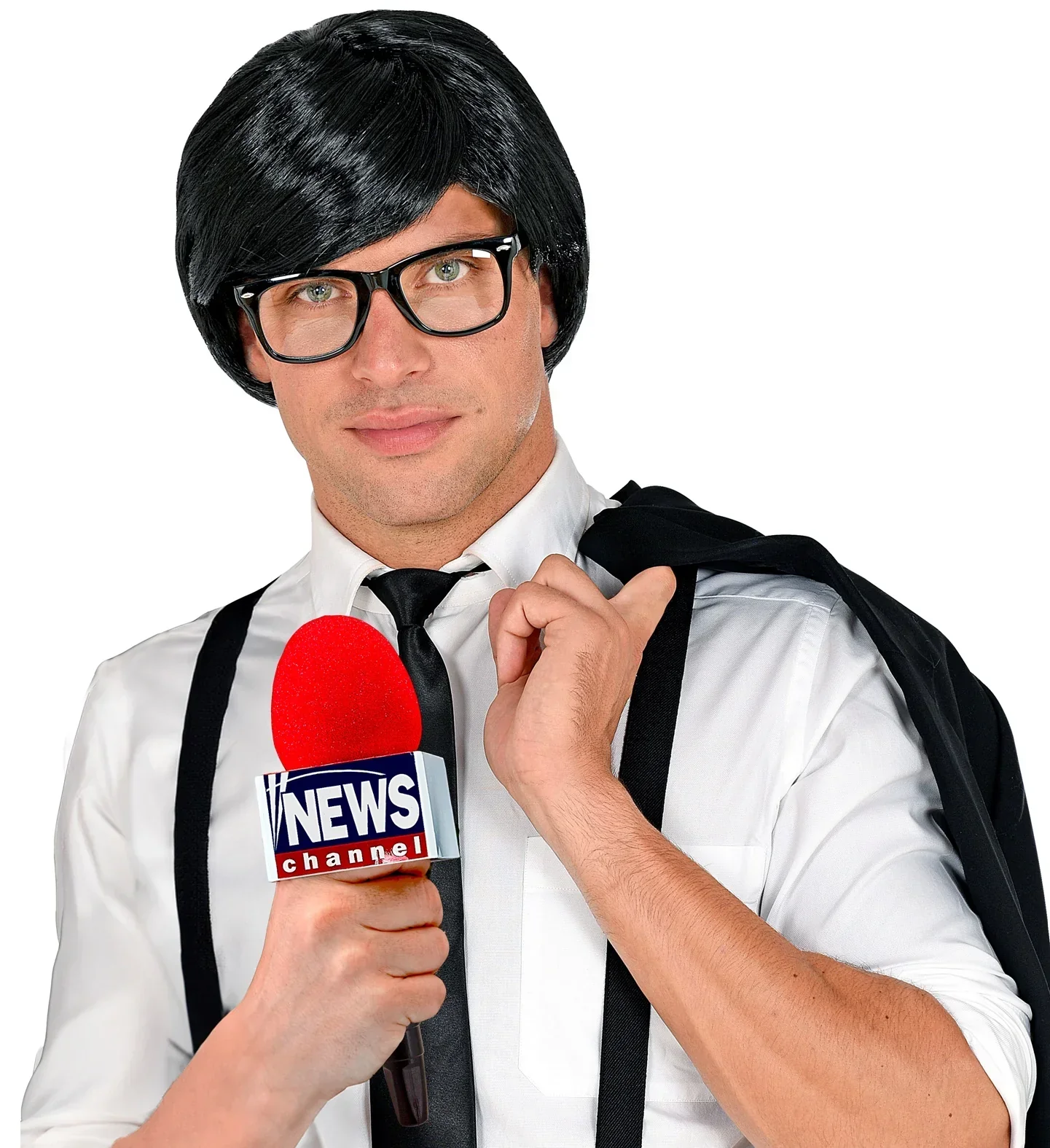 Micrófono de Reportero Noticias de Televisión - Image 2