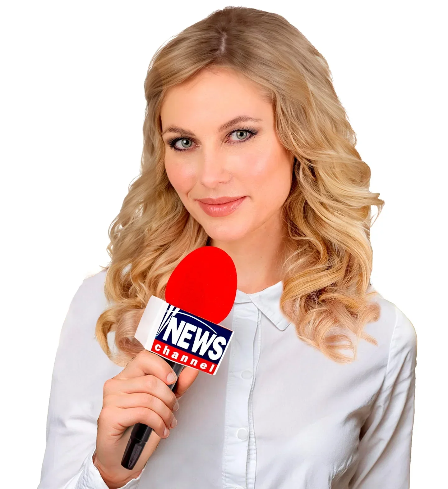 Micrófono de Reportero Noticias de Televisión - Image 5