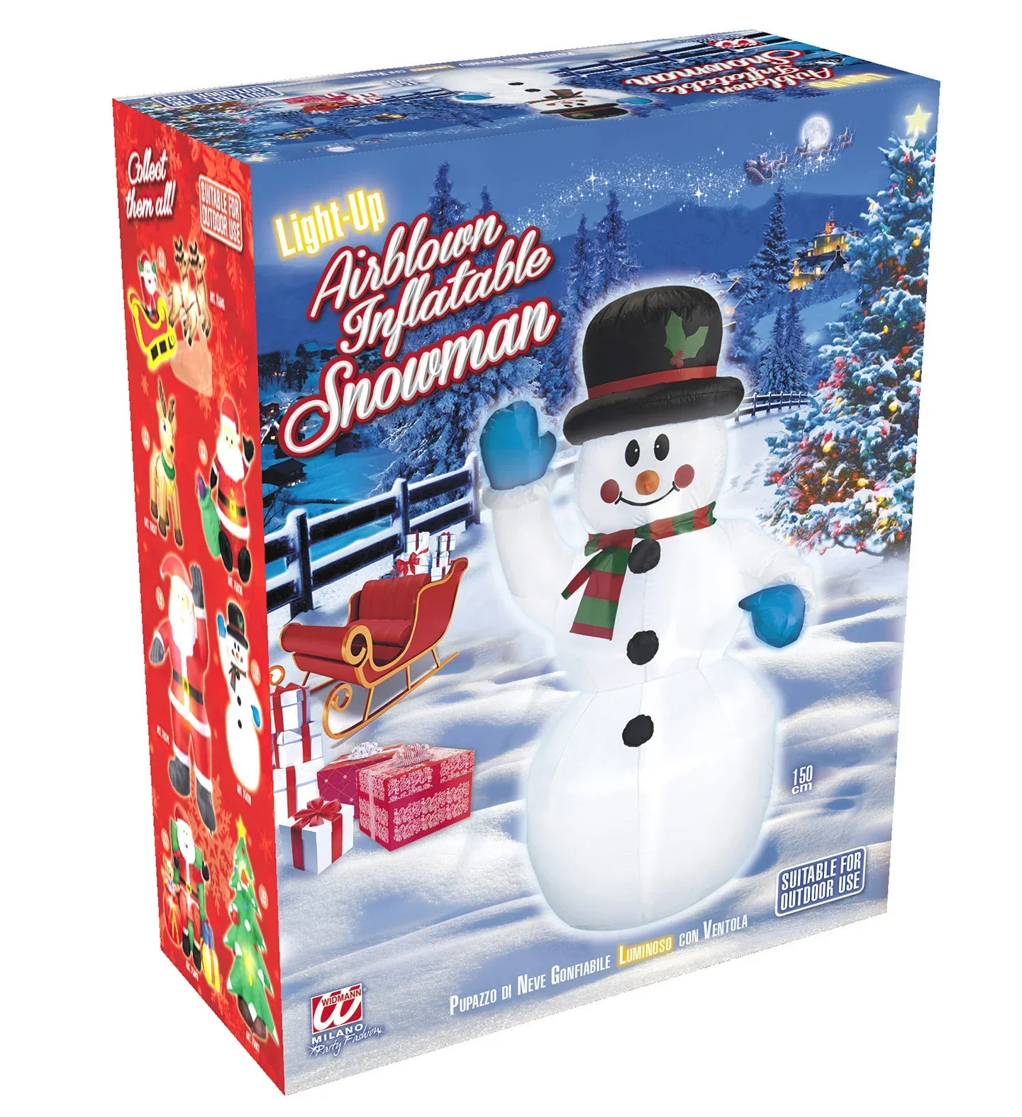 Muñeco de Nieve Hinchable de Decoración - Image 3