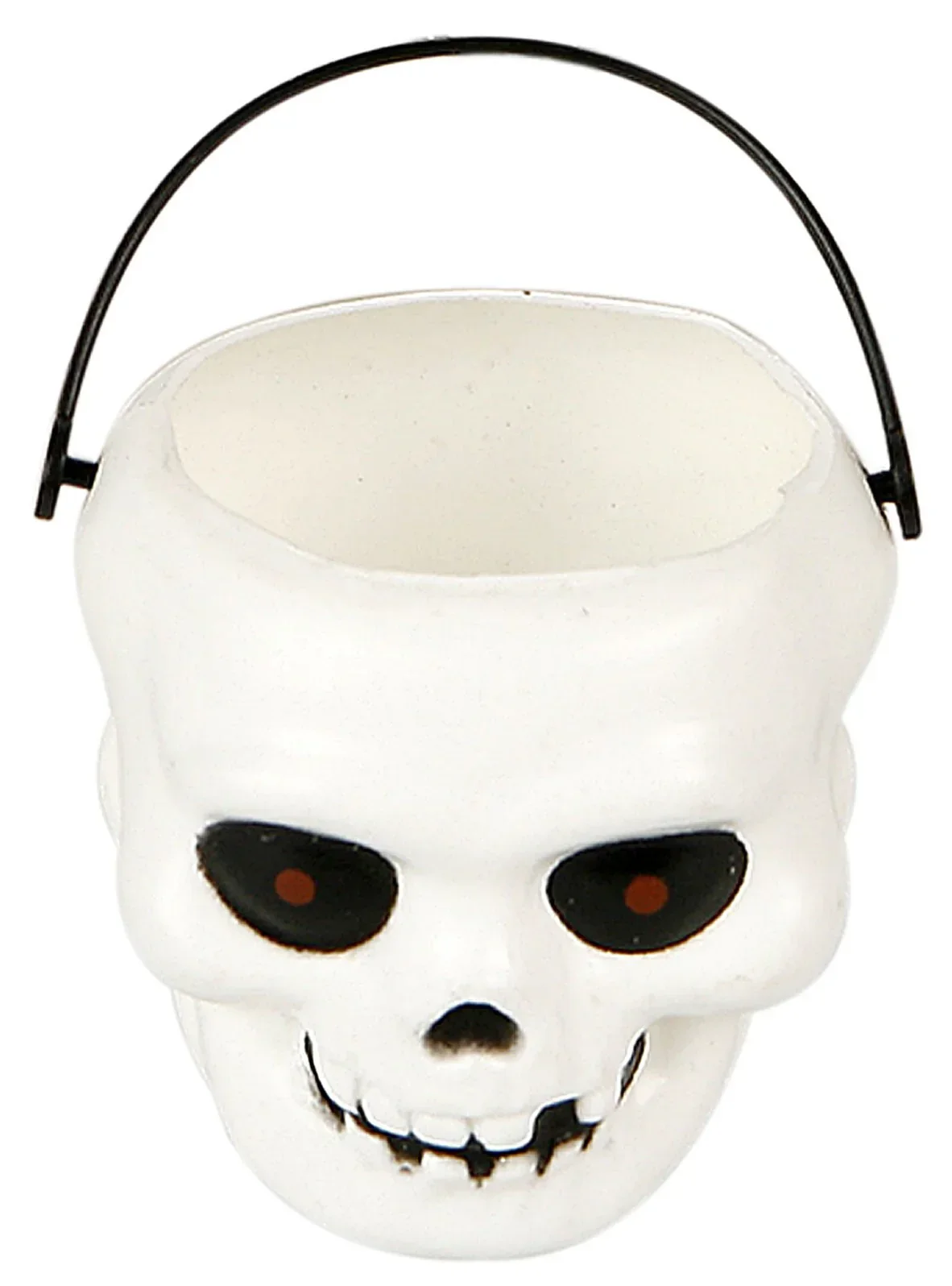 Pack de 6 Mini Calaveras para Decoración de Halloween