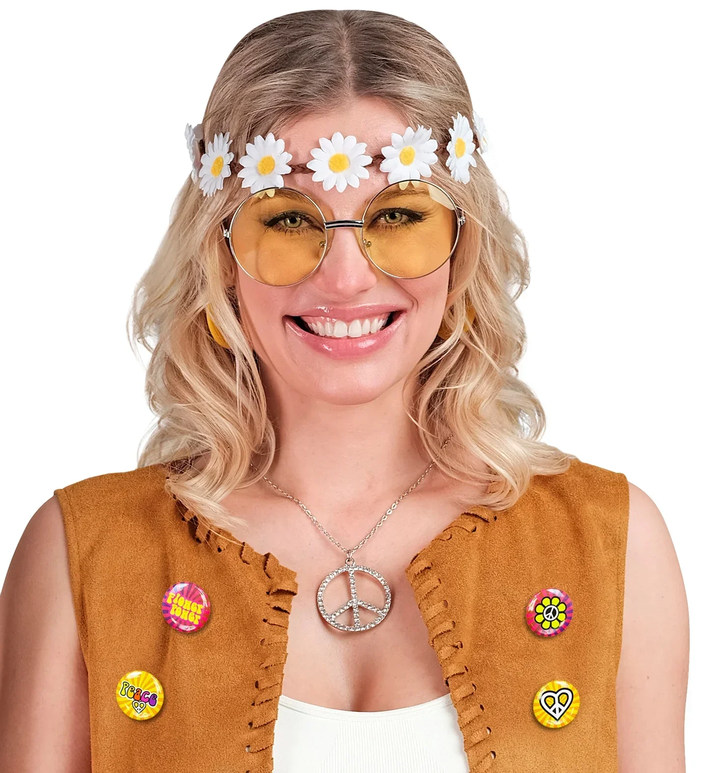 Pack de Chapas Hippies Flower Power - Image 4