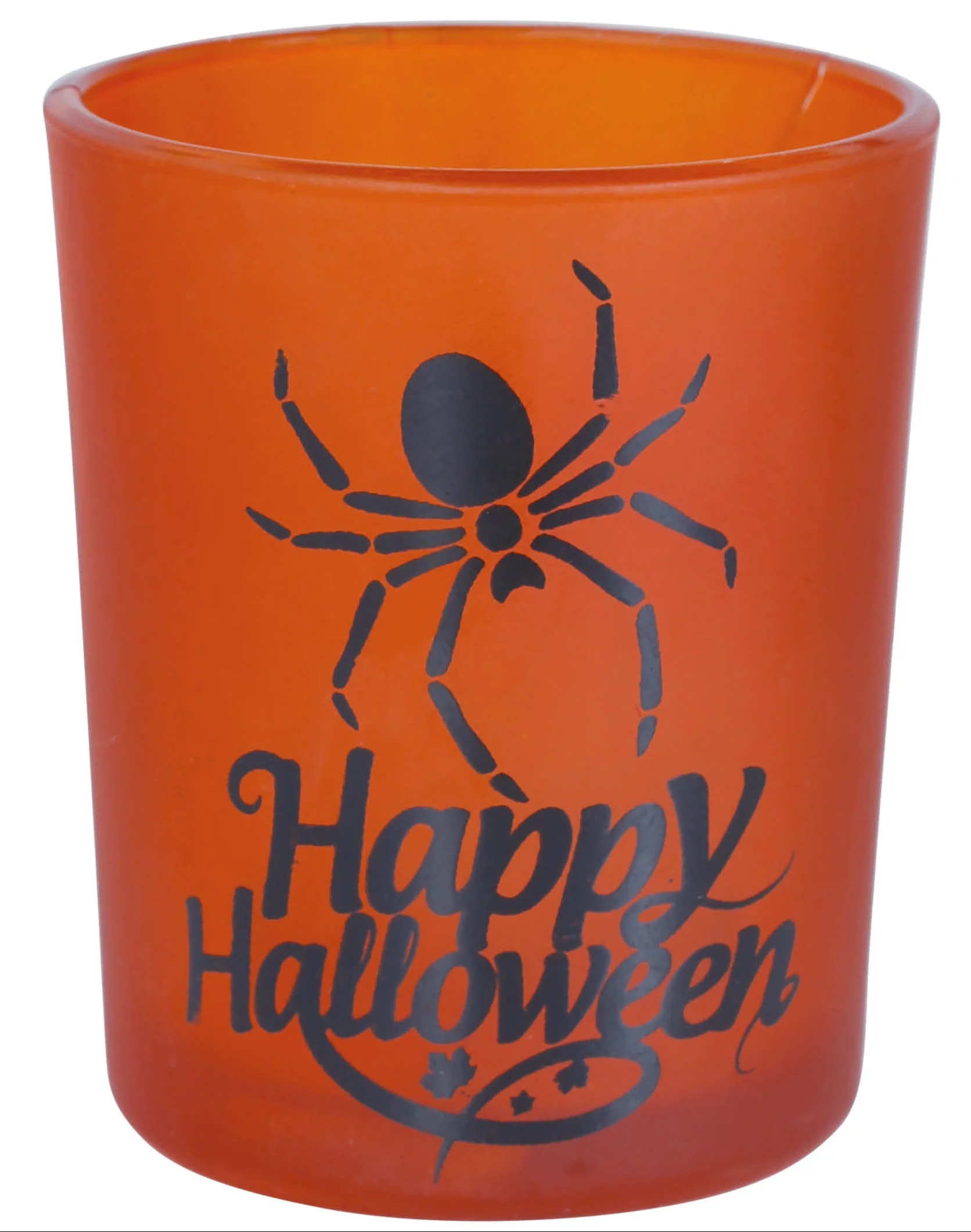 Pack 3 Vasos Halloween Naranja de Cristal - Image 2