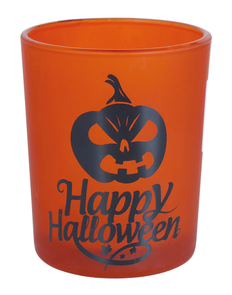 Pack 3 Vasos Halloween Naranja de Cristal - Image 5
