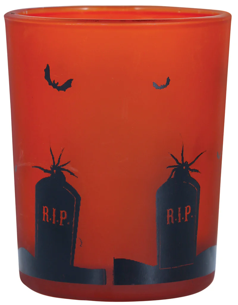 Pack 3 Vasos Halloween Naranja de Cristal - Image 6