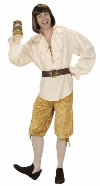 Pantalón Bombacho Corto Beige para Hombre - Image 3
