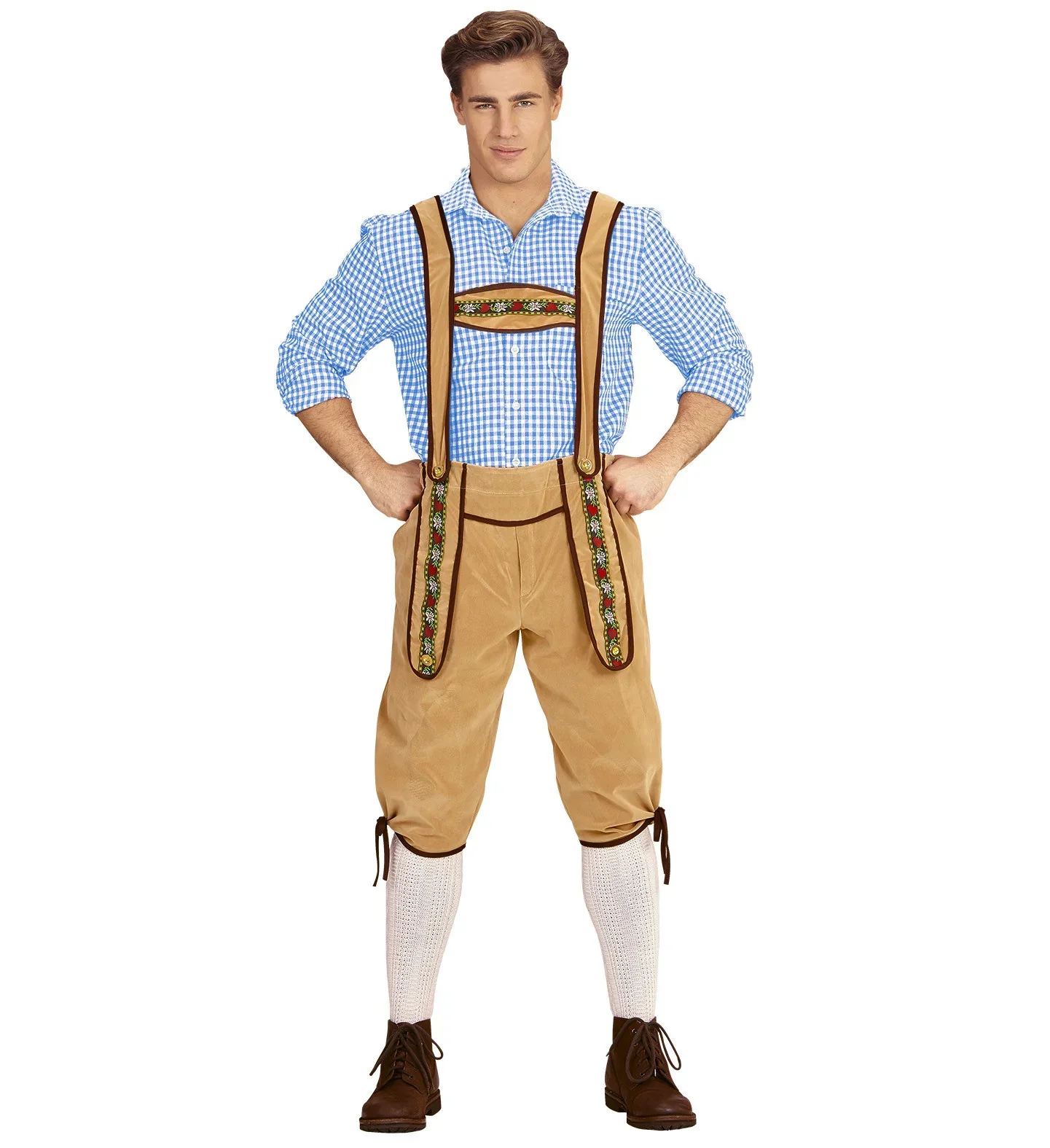 Pantalón Oktoberfest Beige para Hombre - Image 4