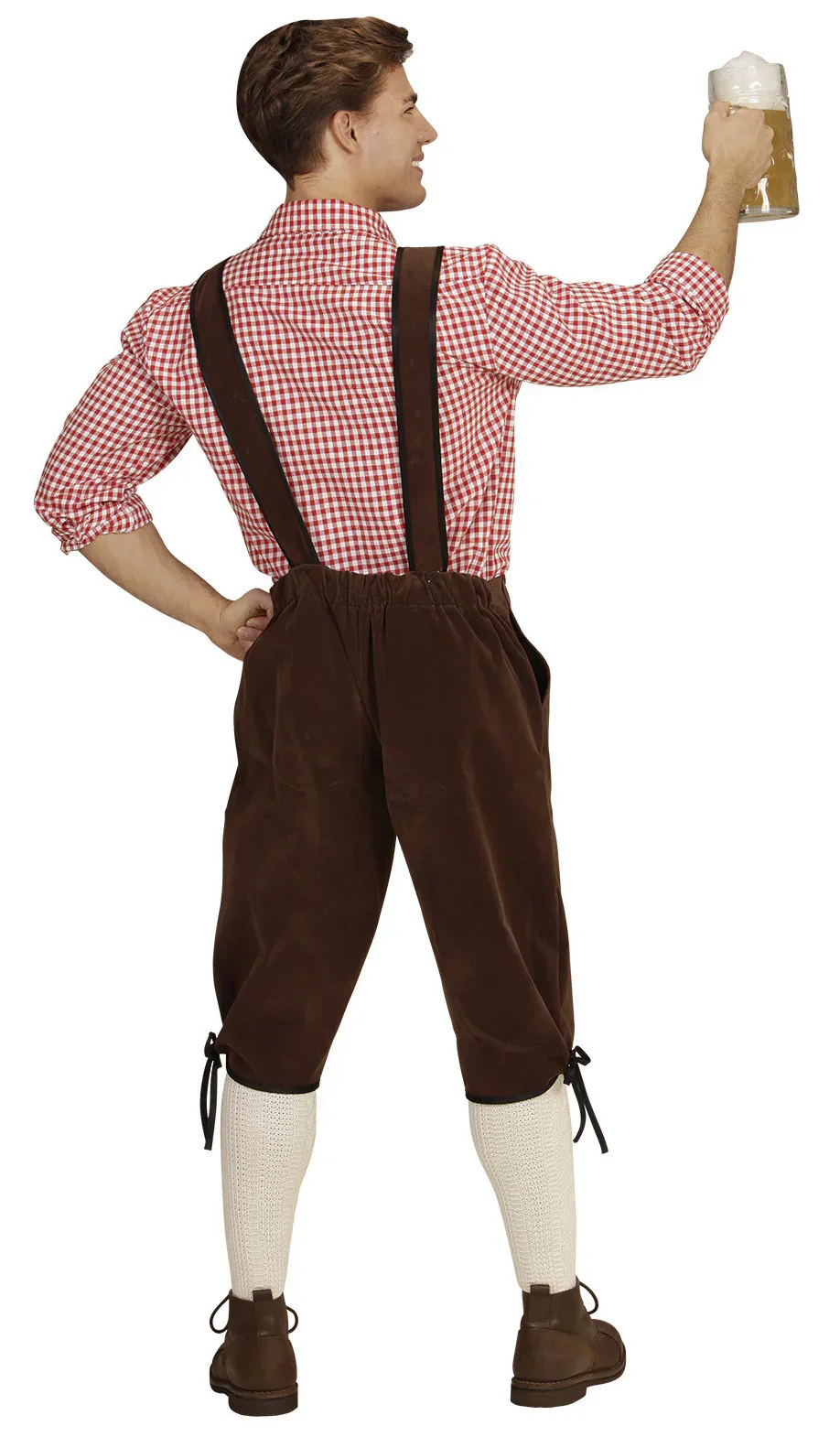 Pantalón Oktoberfest Marrón para Hombre - Image 2