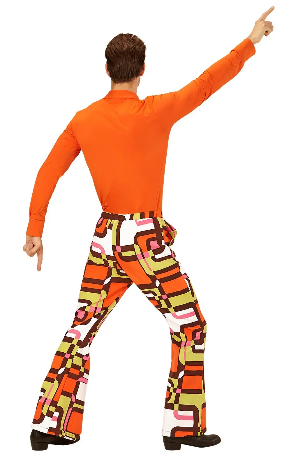 Pantalones de Campana Disco Años 70 para Hombre - Image 3