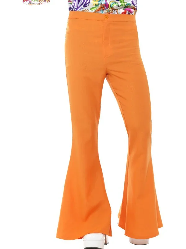 Pantalones de Campana Naranjas