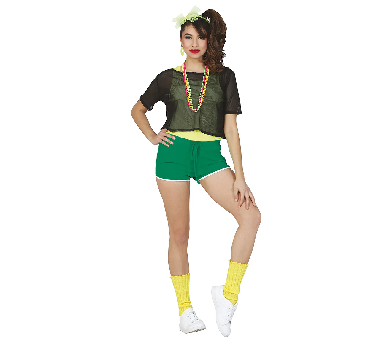 Pantalones Shorts '80s Color Verde - Image 3