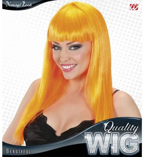 Peluca Naranja Lisa Larga - Image 2