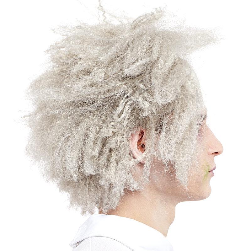 Peluca de Bitelchús con Calva y Pelo Gris - Image 2