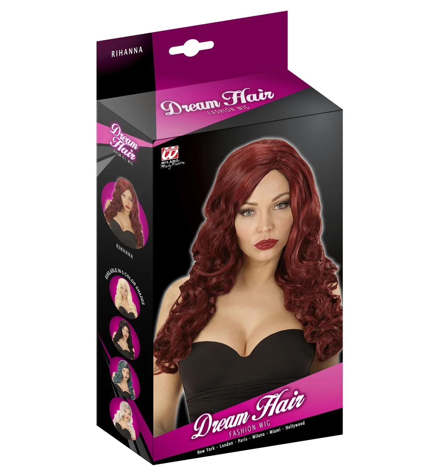 Peluca Caoba Larga con Ondas Premium - Image 3