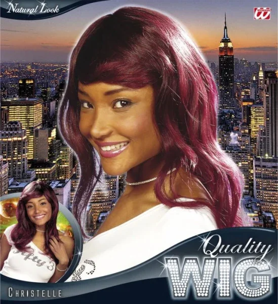 Peluca Caoba Media Melena Lisa - Image 3