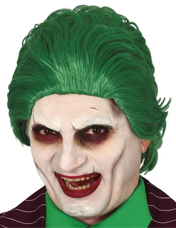 Peluca de Joker Verde para Adulto