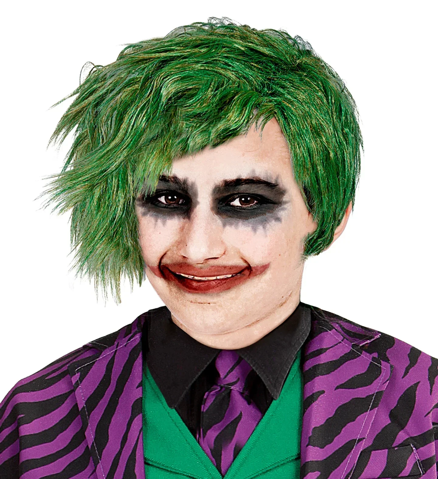 Peluca de Joker Verde Infantil - Image 2