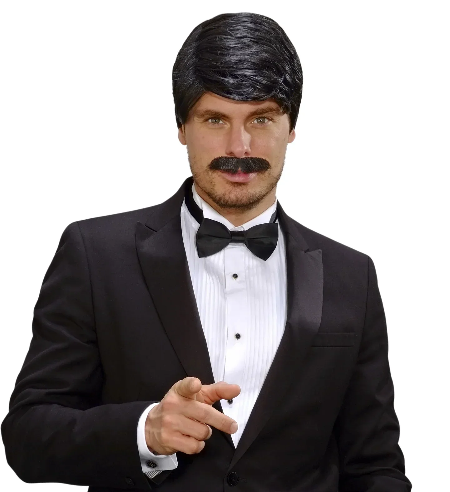 Peluca Morena Corta para Hombre Lujo - Image 2