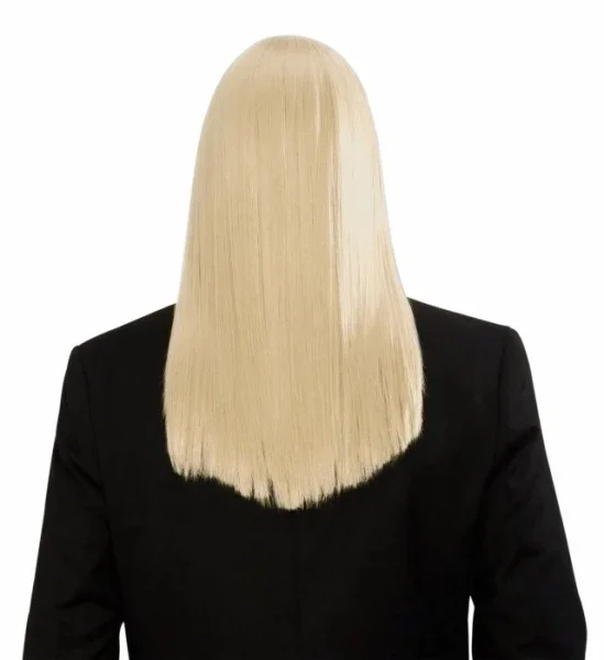 Peluca Rubia Larga para Hombre - Image 3