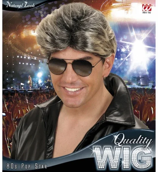 Peluca Rubia con Mechas Pop Star - Image 4