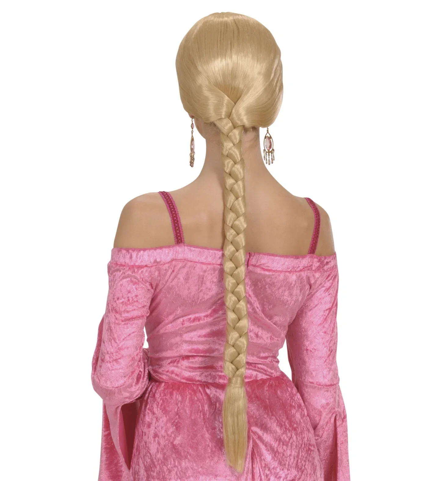 Peluca Medieval Rubia con Trenza - Image 2