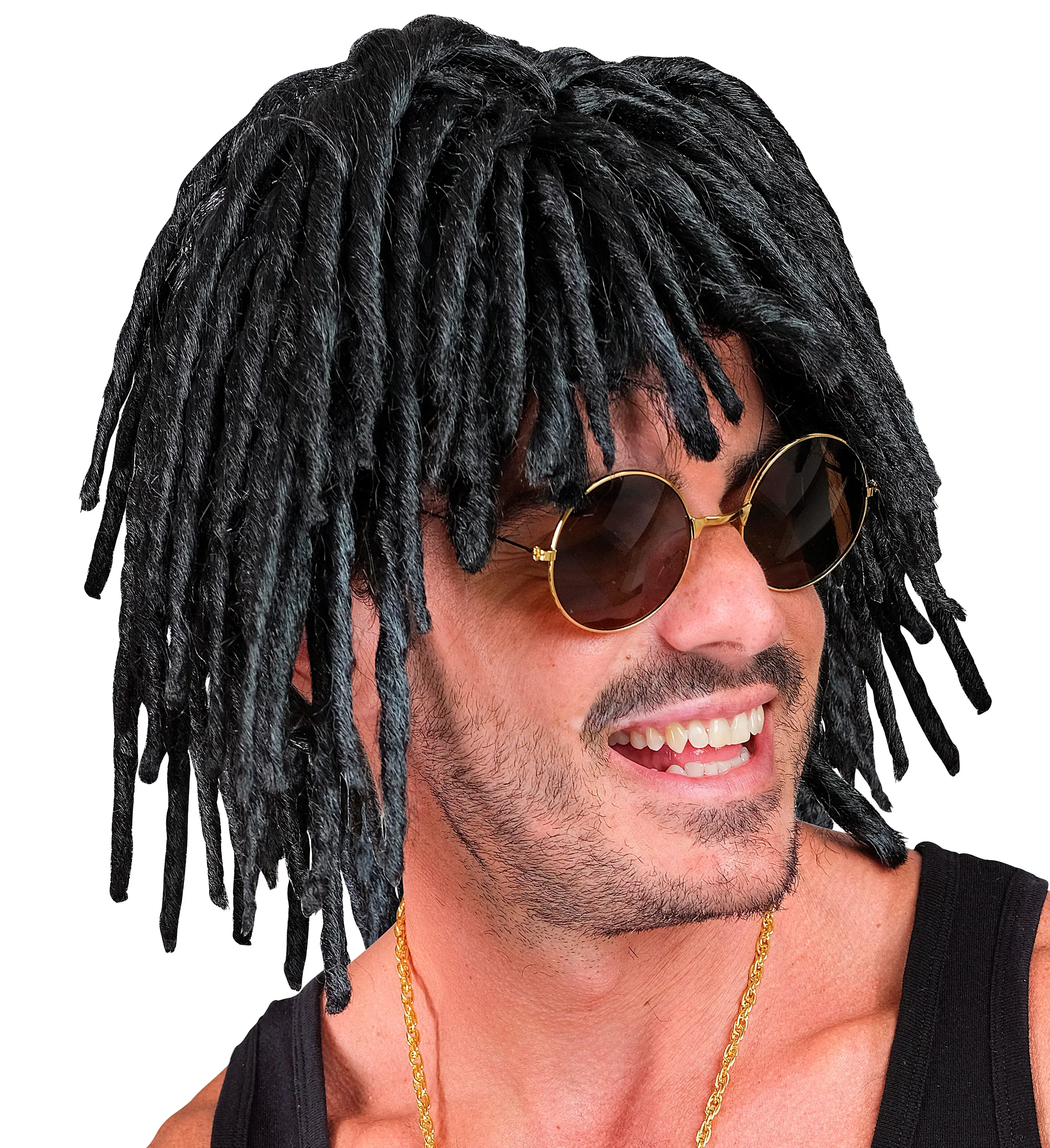 Peluca Morena con Rastas - Image 2