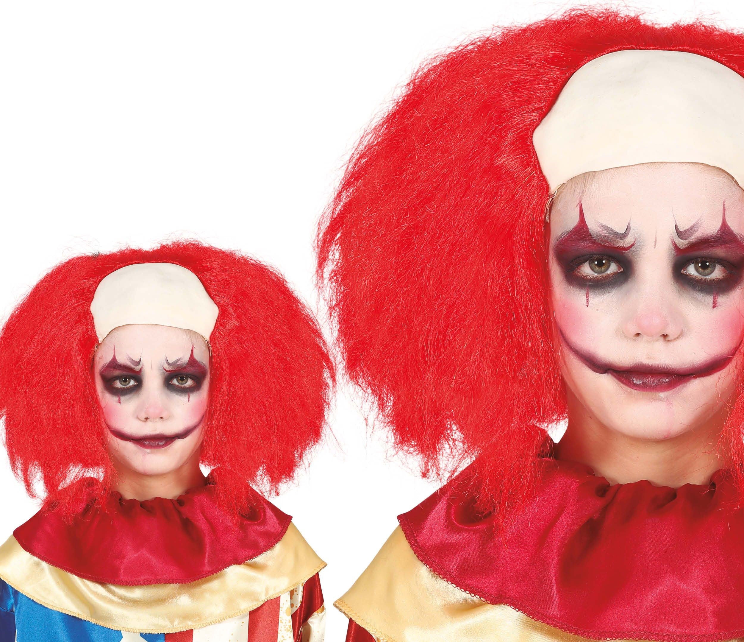 Peluca de Payaso con Calva Infantil - Image 2