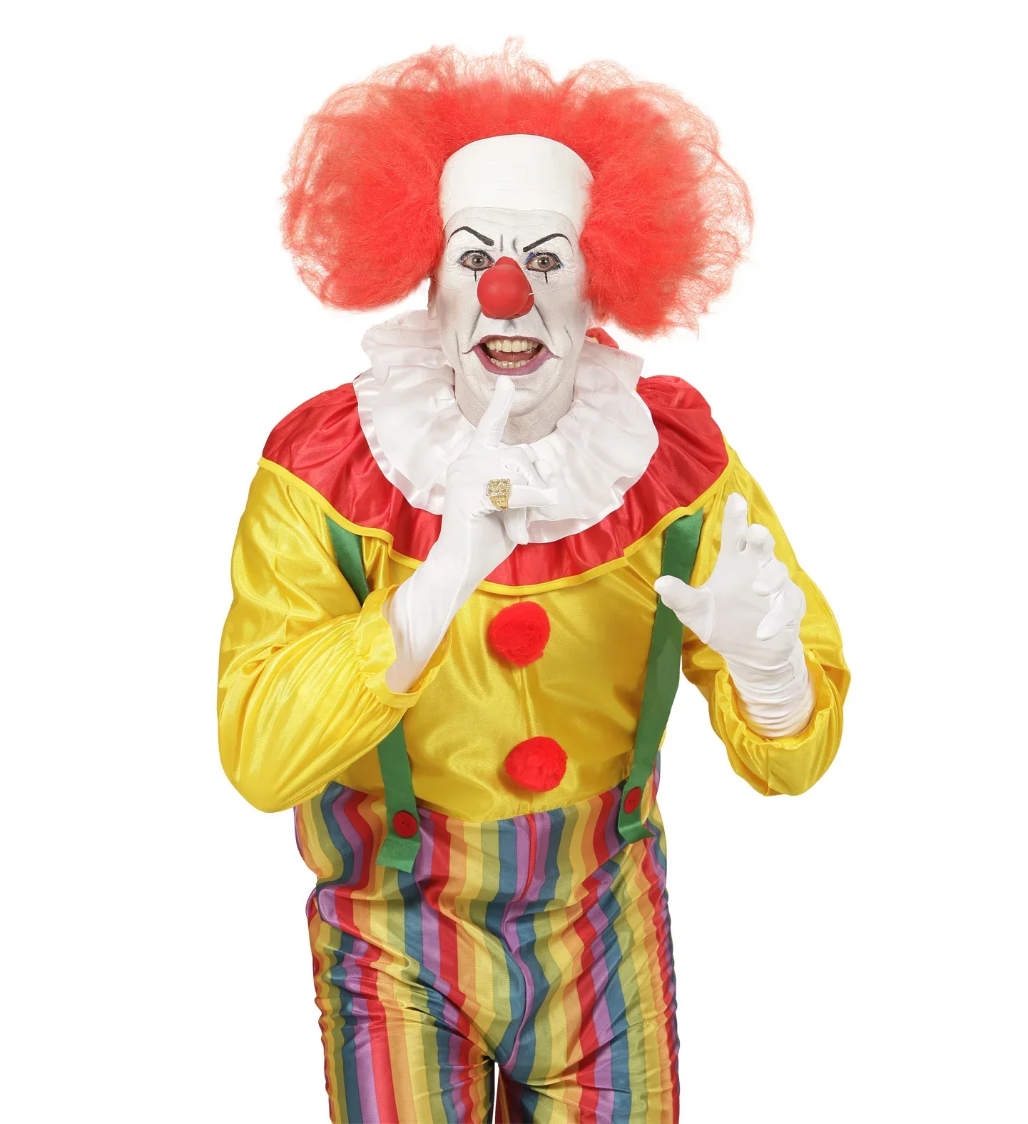 Peluca de Payaso con Calva - Image 4
