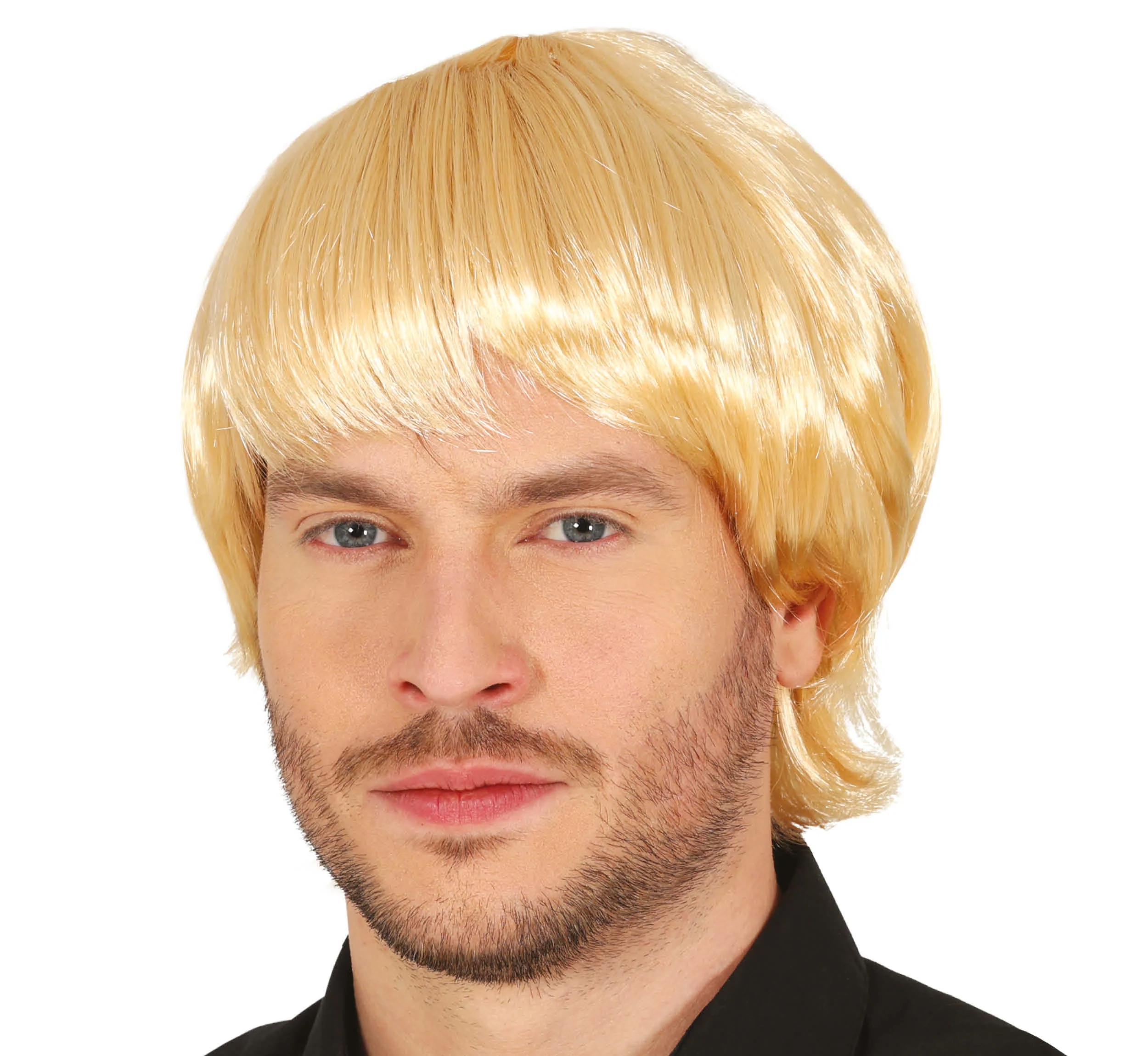 Peluca Rubia Lisa para Adulto