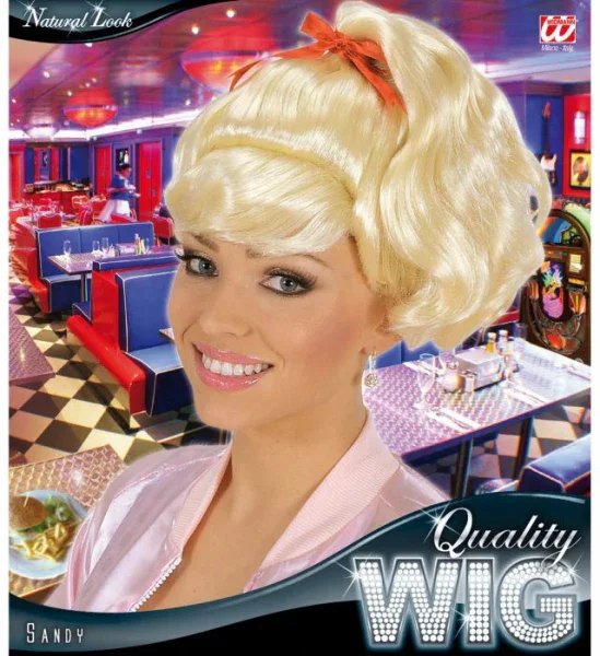 Peluca Rubia de Sandy de Grease - Image 3