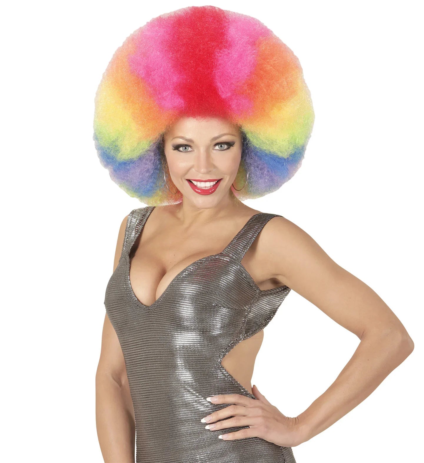 Peluca Super Afro Multicolor - Image 3