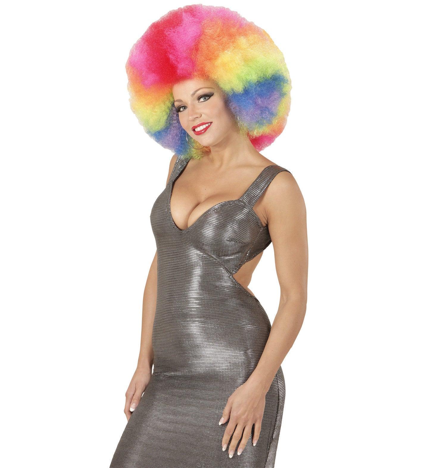 Peluca Super Afro Multicolor - Image 4