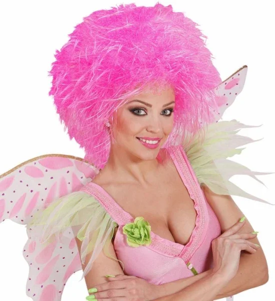 Peluca de Hada Rosa Fucsia - Image 3