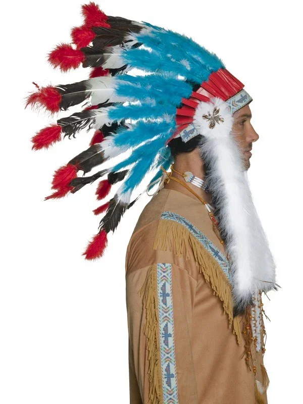 Penacho de Indio con Plumas - Image 3