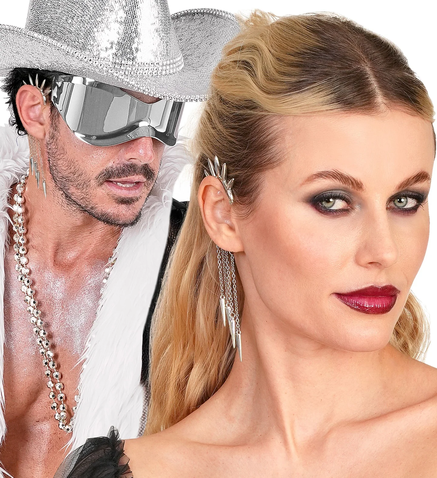 Pendiente Ear Cuff con Pinchos - Image 3