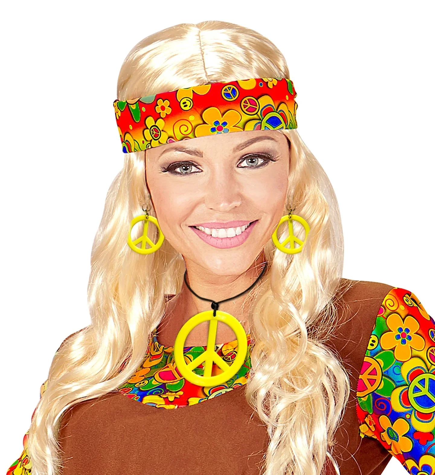 Pendientes y Collar Hippies en Diferentes Colores - Image 11