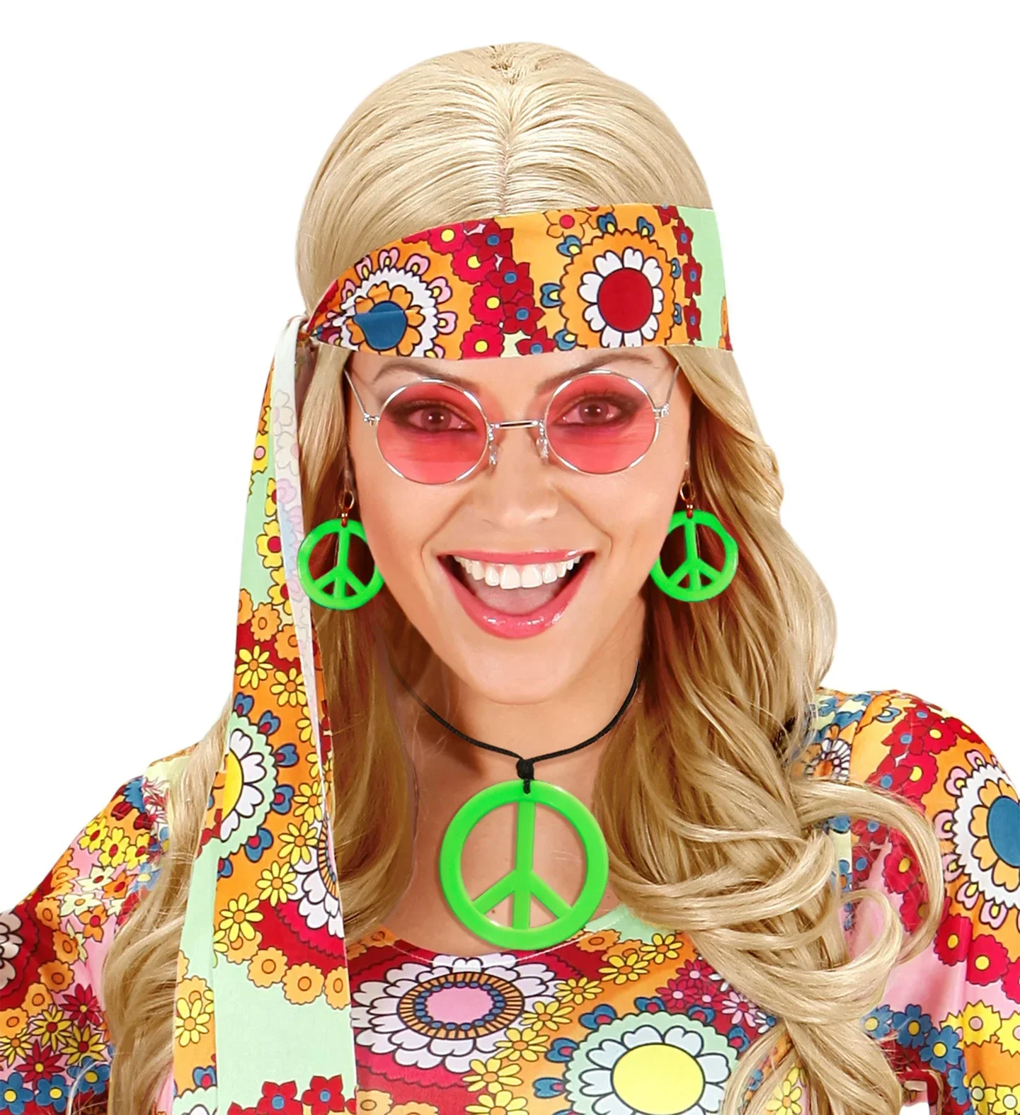 Pendientes y Collar Hippies en Diferentes Colores - Image 6