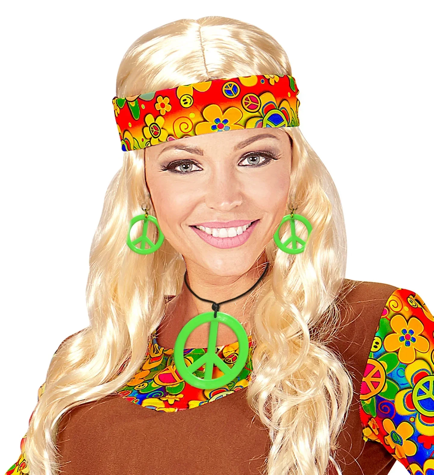 Pendientes y Collar Hippies en Diferentes Colores - Image 7