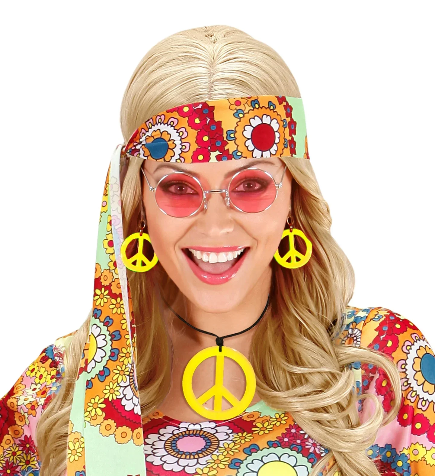 Pendientes y Collar Hippies en Diferentes Colores - Image 9