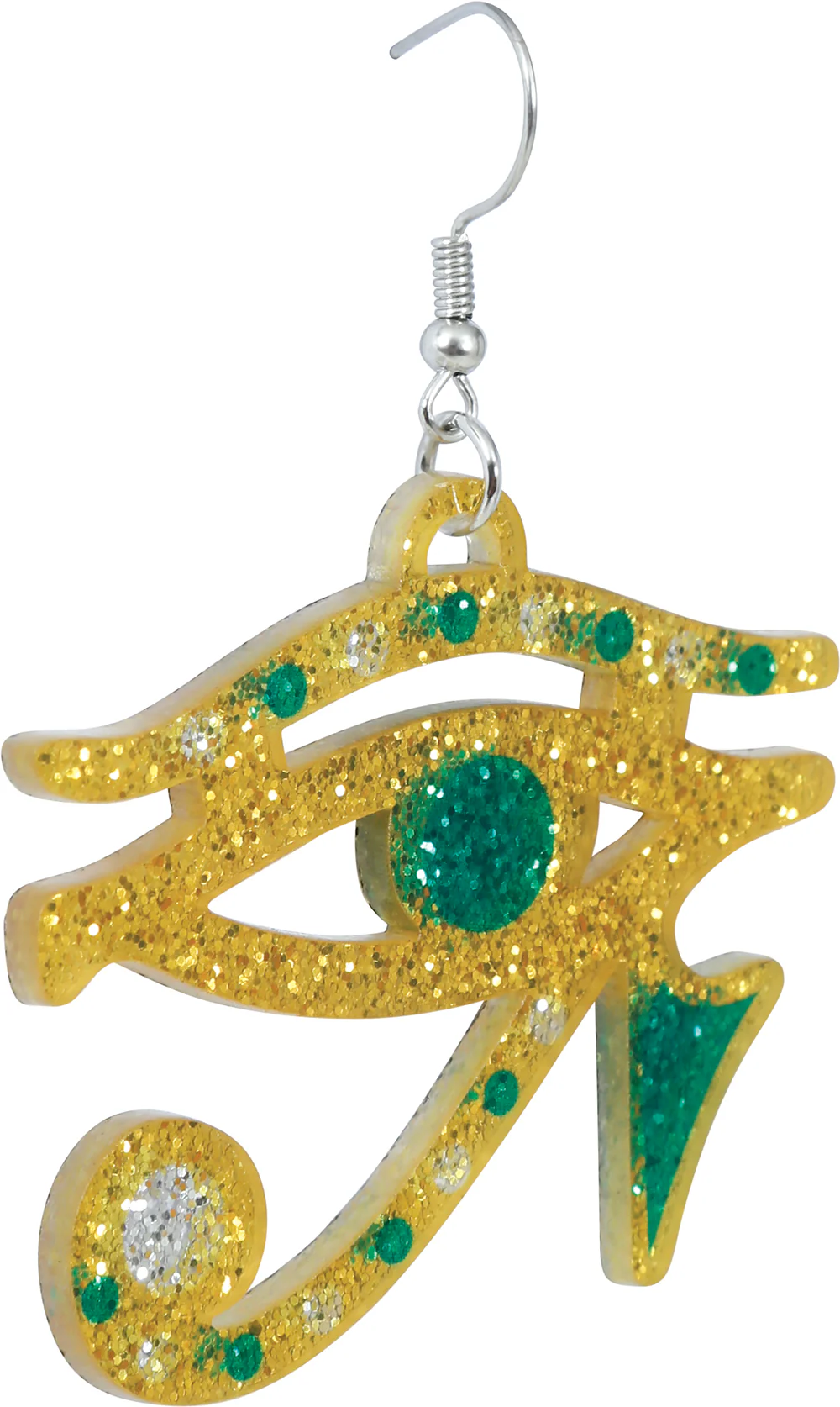 Pendientes de Egipcia del Ojo de Horus Metálicos - Image 3