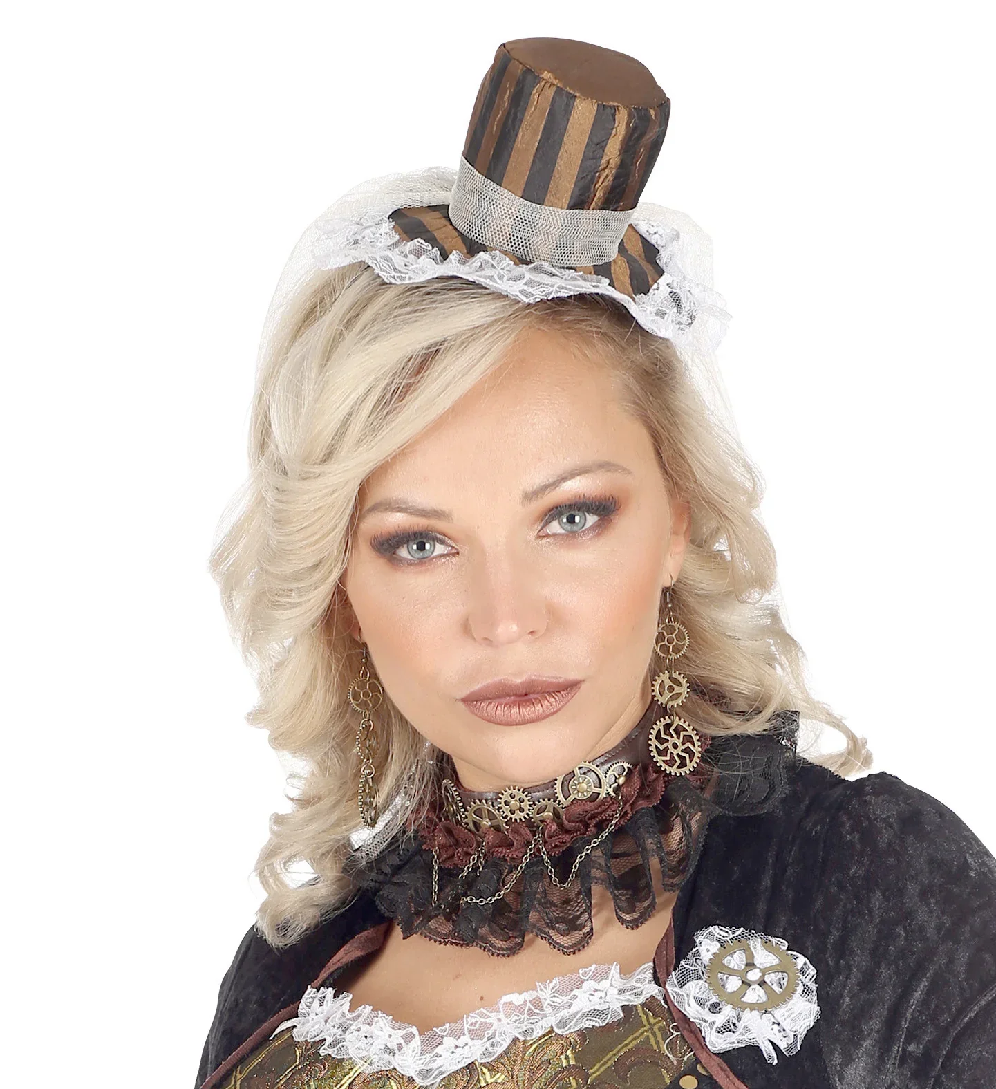 Pendientes Steampunk con Engranajes - Image 3