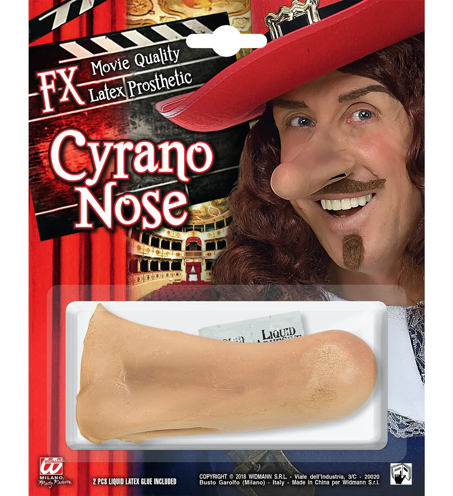 Prótesis de Nariz Larga de Látex - Image 4