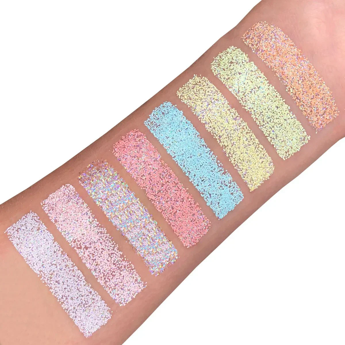 Purpurina en Colores Pastel