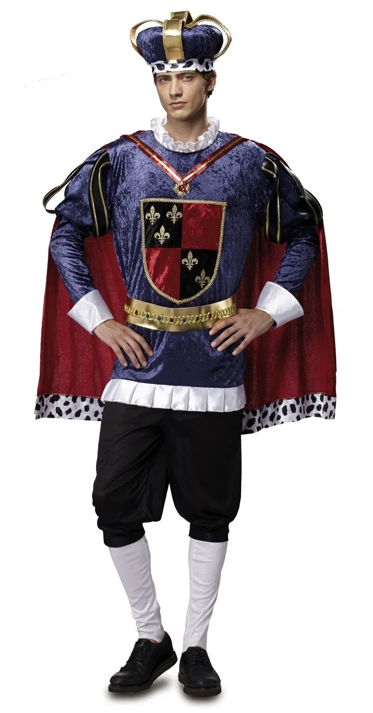Disfraz de Rey Medieval para Hombre - Image 5