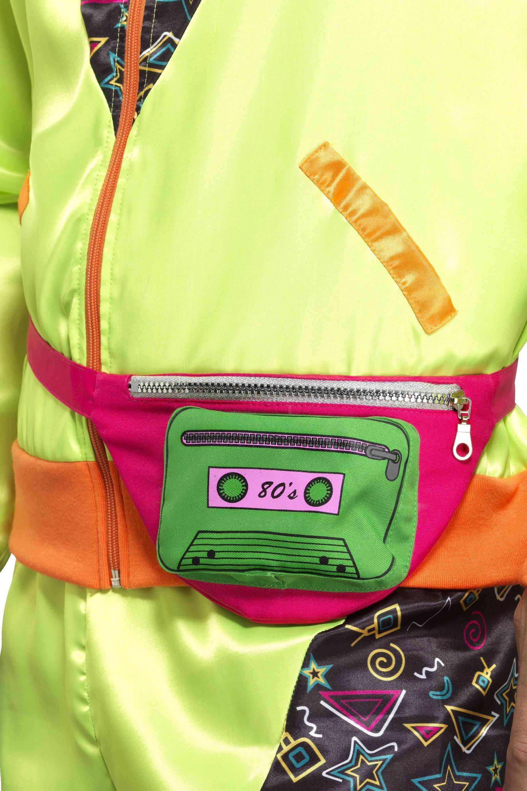 Riñonera Rosa Años 80 con Cassette Verde - Image 2