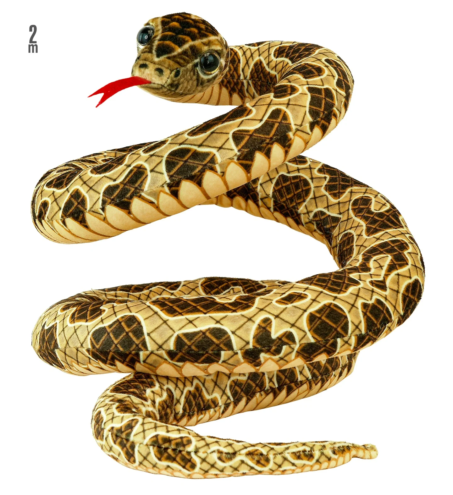Serpiente Pitón de Peluche de 200cm