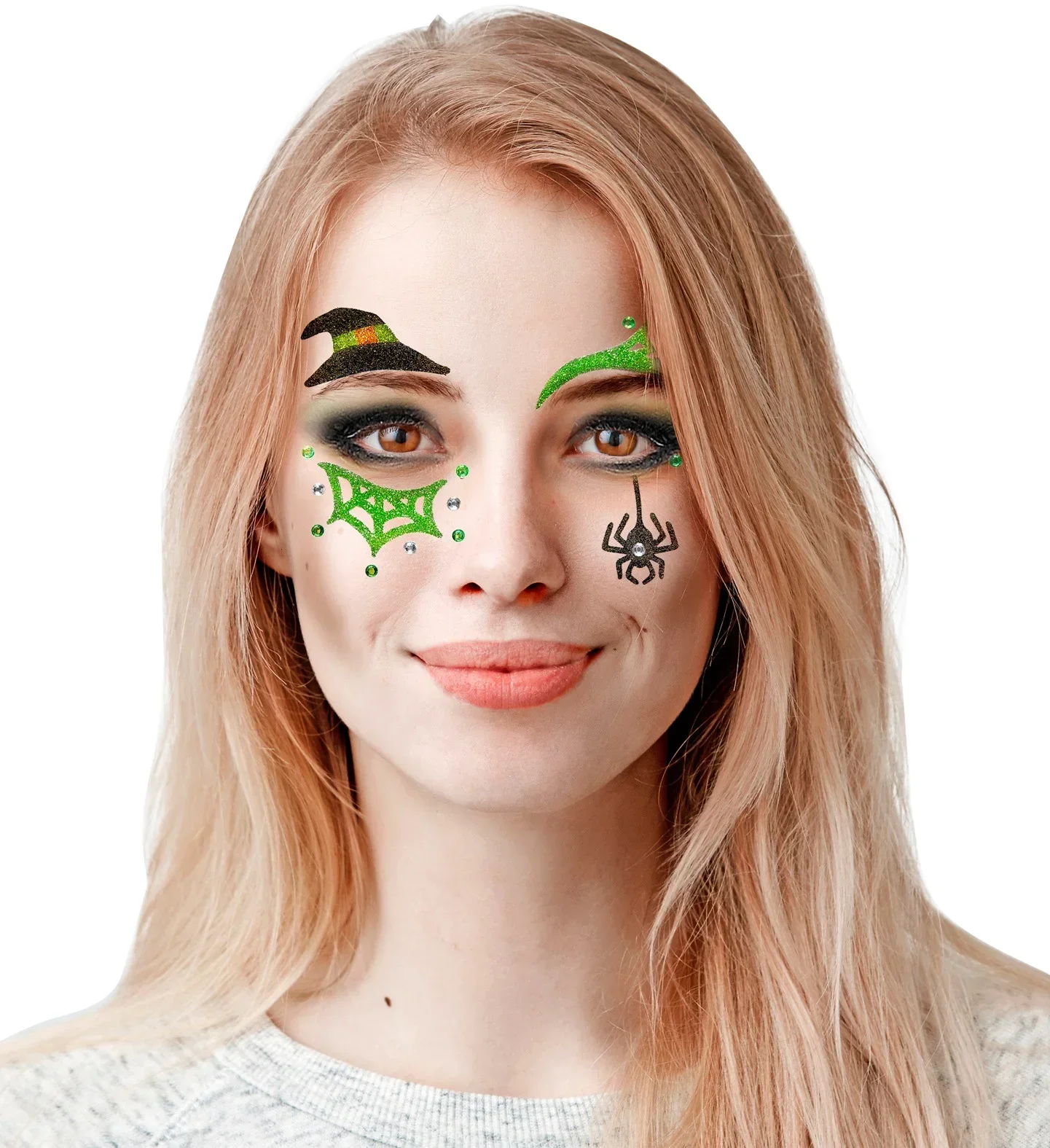 Set de Adhesivos de Bruja con Purpurina - Image 2