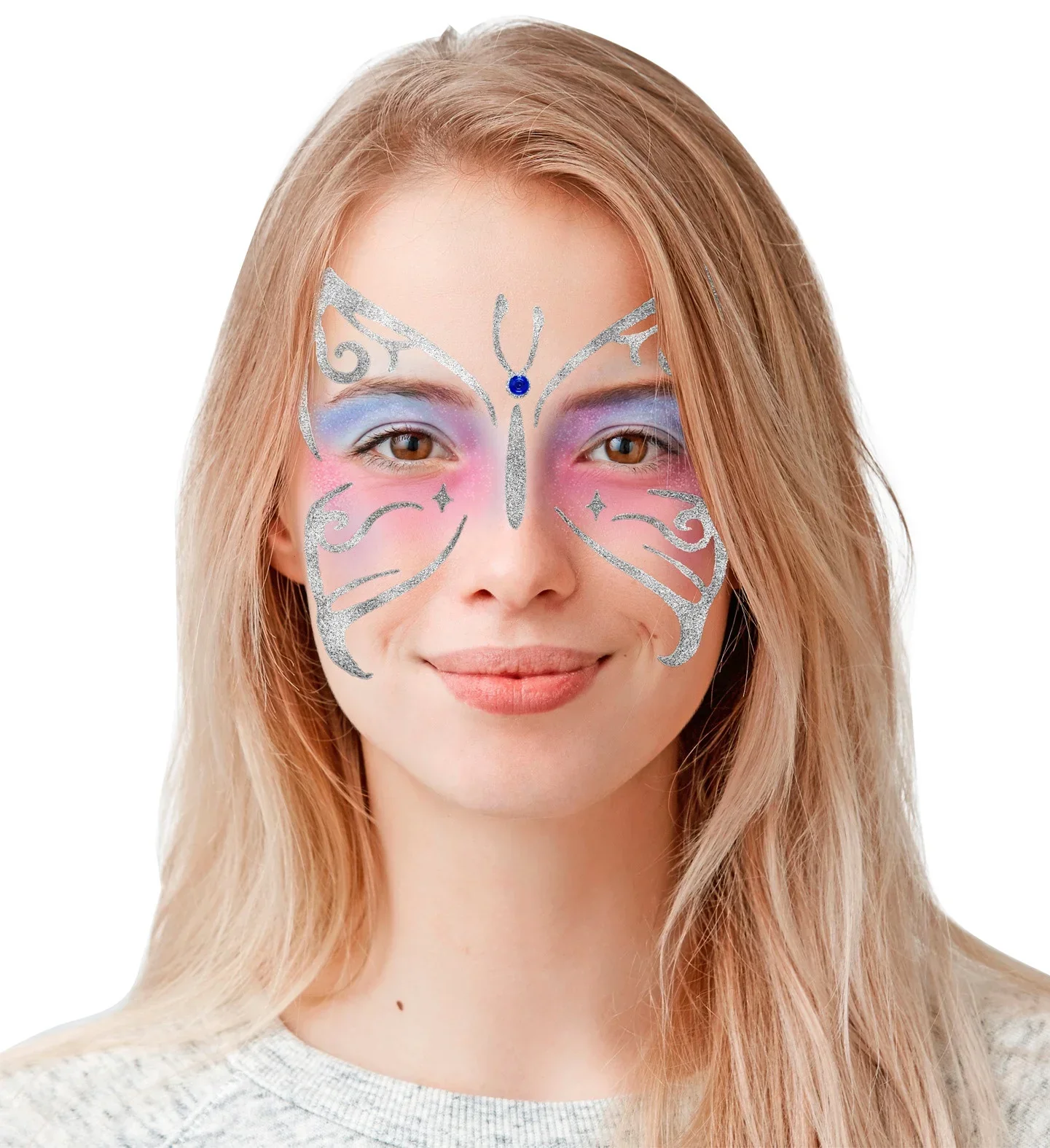 Set de Adhesivos de Mariposa con Purpurina - Image 2