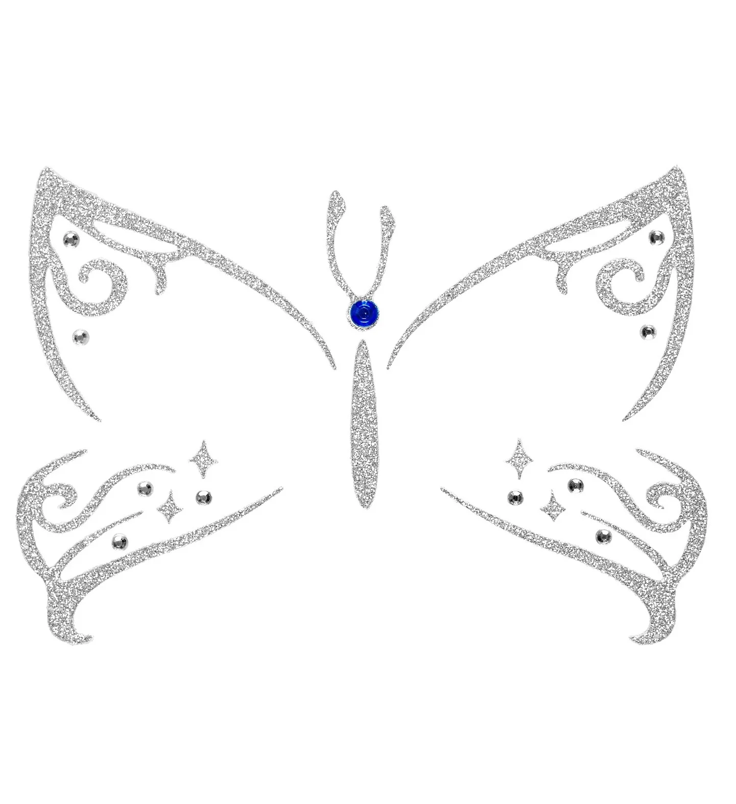 Set de Adhesivos de Mariposa con Purpurina - Image 4