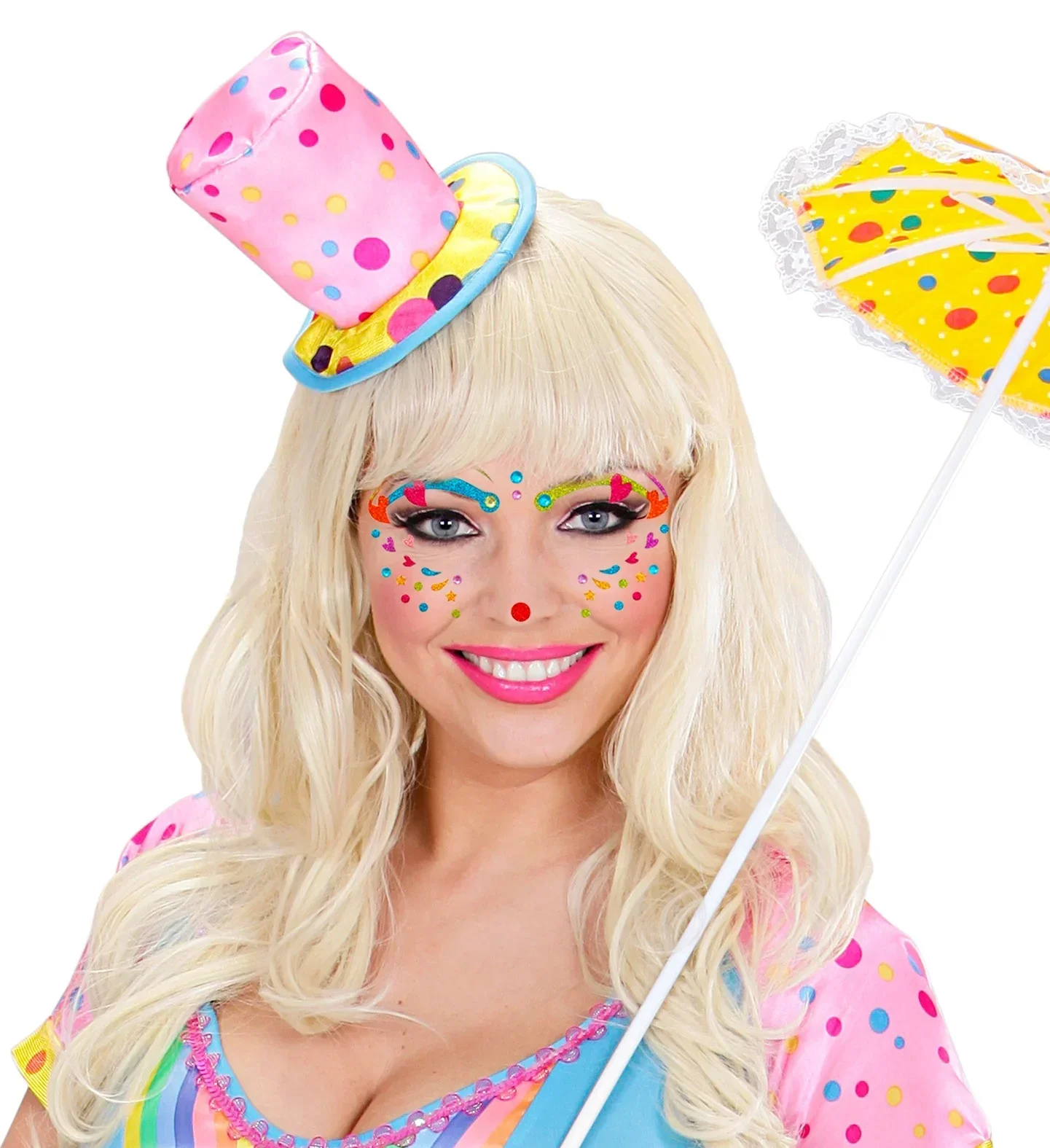 Set de Adhesivos de Payaso con Purpurina - Image 3